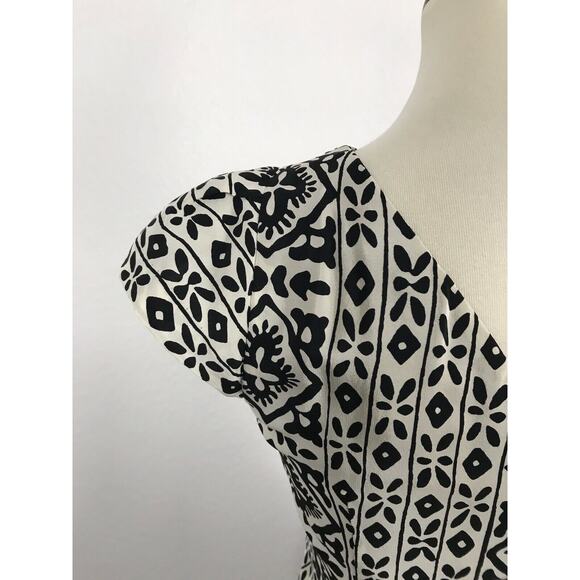 Nanette Lepore Print Silk One Shoulder Mini Dress - Picture 10 of 12